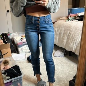 Madewell skinny jeans
